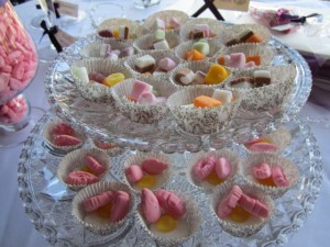A new addition to TSP candy buffet - candy canapes! 